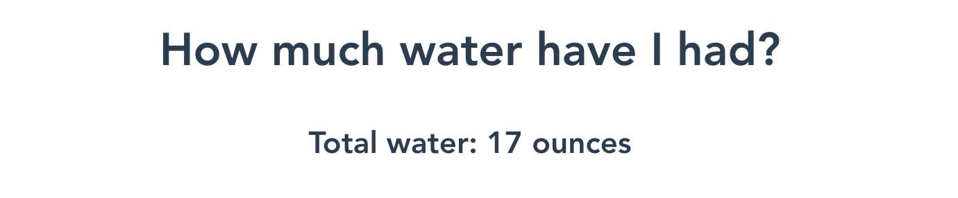 After adding at least one entry